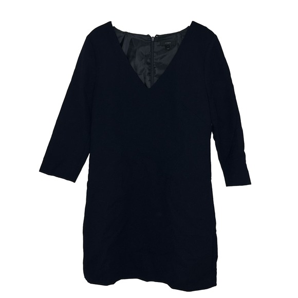 Vivo J.O V-Neck Sheath Dress - Navy Blue
